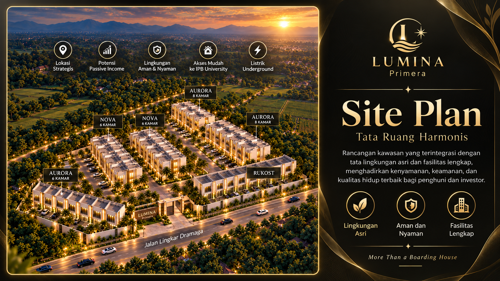Site plan Lumina Primera